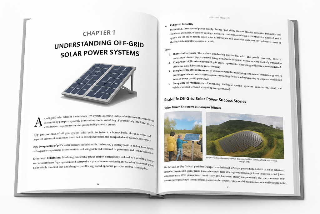 The DIY Off Grid Solar Power Bible: [10 in 1] The Most Complete and Updated Guide to Design, Install, and Maintain Solar Energy Systems for Tiny Homes, Cabins, Rvs, and Boats