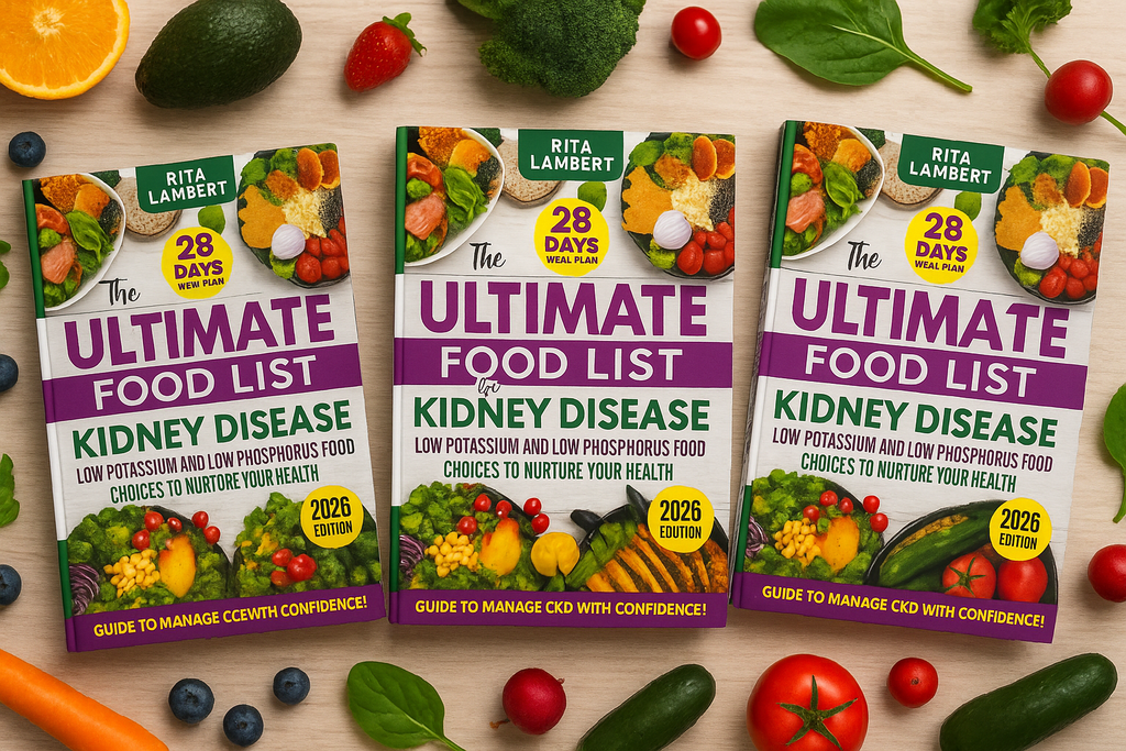 The Ultimate Food List for Kidney Disease: Low Potassium and Low Phosphorus Food Choices to Nurture Your Health | The Definitive Guide and 28-Day Meal Plan to Manage CKD with Confidence